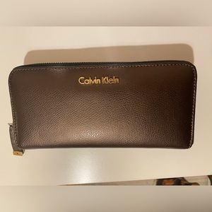 Bronze Calvin Klein wallet